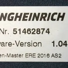 Jungheinrich 51226801 | Rij/hef/stuur regeling  drive/lift/steering controller AS2412 i S index C Sw 1,04 51462874 sn. S1AX00121101 from ERE 125 year 2018