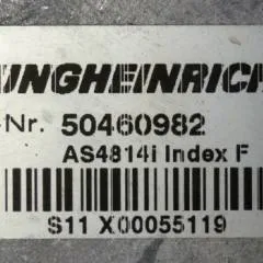 Jungheinrich 50460982 | Rij regeling Drive controller AS4814i index F from ESE533 year 2015 sn.S11X00055119