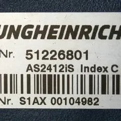 Jungheinrich 51226801 | Rij/hef/stuur regeling  drive/lift/steering controller AS2412 i S index C sn. S1AX00104982 from ECD 320 year 2017