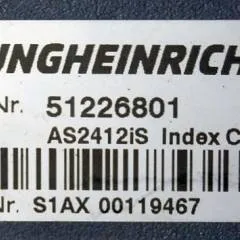 Jungheinrich 51226801 | Rij/hef/stuur regeling  drive/lift/steering controller AS2412 i S index C sn. S1AX00119467 from ESE120 year 2018