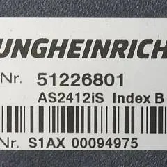 Jungheinrich 51226801 | Rij/hef/stuur regeling  drive/lift/steering controller AS2412 i S index B sn. S1AX00094975 from EKS110 year 2018