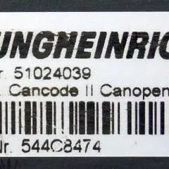 Jungheinrich 51024039 | Codekey Can Open Cancode II sn. 544C8474