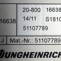 Jungheinrich 51107789 | Rij/hef/stuur regeling Drive/Lift/steering controller from EKS312 year 2011 sn. S1810