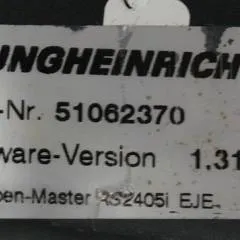Jungheinrich 51037707 | Rij regeling driving controller AS2405i index E Sw. 1,31 51062370 sn. S18X00121005