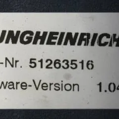 Jungheinrich 51226801 | Rij/hef/stuur regeling  drive/lift/steering controller AS2412 i S index A Sw. 1,04 51263516 sn. S1AX00048814 from ERE225 FP year 2014