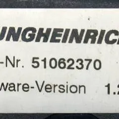 Jungheinrich 51037707 | Rij regeling driving controller AS2405i index E Sw. 1,26 51062370 sn. S18X00058335 from EJE C20 year 2012