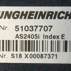 Jungheinrich 51037707 | Rij regeling driving controller AS2405i index E Sw. 1,30 51062370 sn. S18X00087371 from EJE C20 year 2014