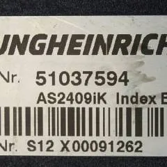 Jungheinrich 51037594 | Rij/hef regeling Drive/lift controller AS2409 i k index B Sw. 1,08 51159256 sn. S12X00091262 from EJD220 year 2016