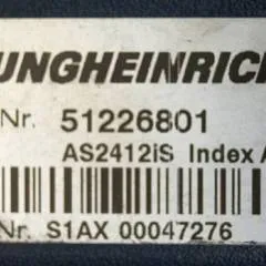 Jungheinrich 51226801 | Rij/hef/stuur regeling  drive/lift/steering controller AS2412 i S index A  Sw 2,05 51256852 sn. S1AX00047276 from ECE220 year 2014