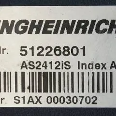 Jungheinrich 51226801 | Rij/stuur regeling  drive/steering controller AS2412 i S index A  sn. S1AX00030702 from EZS130 year 2013