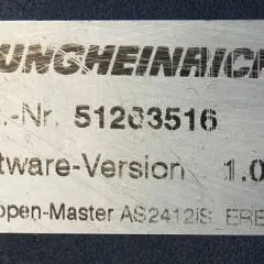Jungheinrich 51226801 | Rij/hef/stuur regeling  drive/lift/steering controller AS2412 i S index B Sw. 1,06 51263516 sn. S1AX00096131 from ERE225 fp  year 2017