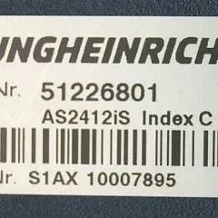 Jungheinrich 51226801 | Rij/hef/stuur regeling  drive/lift/steering controller AS2412 i S index C sn. S1AX10007895 from ECG211 year 2017