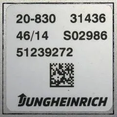 Jungheinrich 51239272 | rij hef stuur regeling drive lift steering controller EKS312 year 2014 sn. S 02986