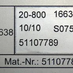 Jungheinrich 51107789 | Rij/hef/stuur regeling Drive/Lift/steering controller from EKS312 year 2010 sn. 16633