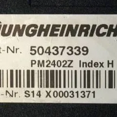 Jungheinrich 50437339 | Stuur regeling steering controller PM2402 Z Index H Sw 1,03 51083398 sn S14X 00031371 from EKS110 year 2012