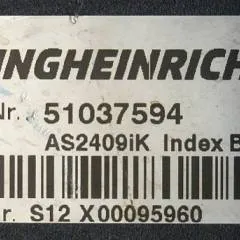 Jungheinrich 51037594 | Rij/hef regeling Drive/lift controller AS2409 i k index B Sw. 1,09 51159256 sn. S12X00095960 from EJD220 year 2017