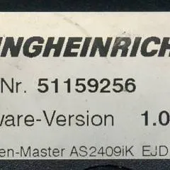 Jungheinrich 51037594 | Rij/hef regeling Drive/lift controller AS2409 i k index B Sw. 1,04 51159256 sn. S12X00035432 from EJD220 year 2011