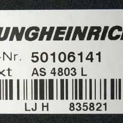 Jungheinrich 50106141 | Stuur regeling steering Controller AS4803 L for ETV320  from year 2004 sn. LJH835821