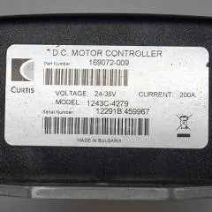 BT 169072-009 | Curtis Sepex 1243C-4279 24-36V200A from SWE080L year 2008 sn. 12291B459967
