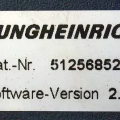 Jungheinrich 51226801 | Rij/hef/stuur regeling  drive/lift/steering controller AS2412 i S index D  Sw 2,08 51256852 sn. S1AX10030418 from ECE225XL year 2015