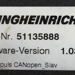 Jungheinrich 50437339 | Stuur regeling steering controller PM2402 Z Index H Sw 1,03 51135888 sn. S14X00017430 from ECE225 year 2010