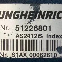 Jungheinrich 51226801 | Rij/hef/stuur regeling  drive/lift/steering controller AS2412 i S index B Sw. 2,07 51419306 sn. S1AX00062610 from ECE225 year 2015