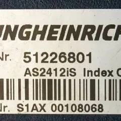 Jungheinrich 51226801 | Rij/hef/stuur regeling  drive/lift/steering controller AS2412 i S index C Sw 2,12 51256848 sn. S1AX00108068 from ERD220  year 2017