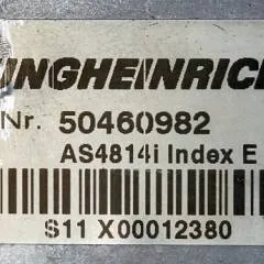 Jungheinrich 50460982 | Rij regeling Drive controller AS4814i index E from  ETV114 year 2009 sn.S11X00012380