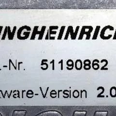Jungheinrich 51168614 | Rij regeling Drive controller complete with internal charger AS2403iC index B Sw. 2,05 51190862 sn. SAOX10021859 from EMC year 2013