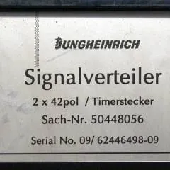 Jungheinrich 50448056 | Signal divider ETV110 112 114 sn. 09/62446498-09 from ETV114 year 2009