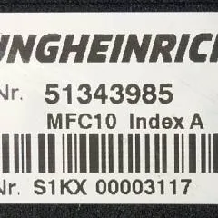 Jungheinrich 51343985 | MFC10 Index A  sn. S1KX00003117 from EKS110 year 2017