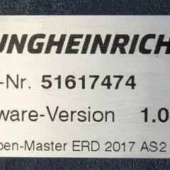 Jungheinrich 51226801 | Rij/hef/stuur regeling  drive/lift/steering controller AS2412 i S index C Sw 1,05 51467474 sn. S1AX10015388 from ERD220 FP year 2018