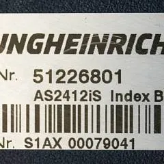 Jungheinrich 51226801 | Rij/hef/stuur regeling  drive/lift/steering controller AS2412 i S index B Sw. 1,05 51419306 sn. S1AX00079041 from ECE225 year 2016
