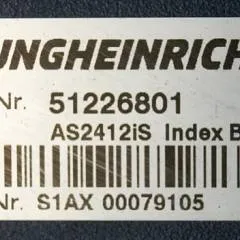 Jungheinrich 51226801 | Rij/hef/stuur regeling  drive/lift/steering controller AS2412 i S index B Sw. 1,05 51419306 sn. S1AX00079105 from ECE225 year 2016