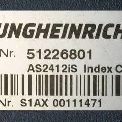 Jungheinrich 51226801 | Rij/hef/stuur regeling  drive/lift/steering controller AS2412 i S index C sn. S1AX00111471 from EKS210 year 2017