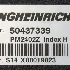 Jungheinrich 50437339 | Stuur regeling steering controller PM2402 Z Index H Sw 1,04 51135888 sn. S14X00019823 from ECE310 year 2010