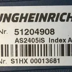Jungheinrich 51204908 | Controller AS2405 i S Index A 51545462 Sw 1,04 sn. S1HX00013681 from EJE C20 2018