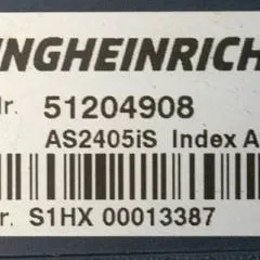 Jungheinrich 51204908 | Controller AS2405 i S Index A 51545462 Sw 1,04 sn. S1HX00013387 from EJE C20 2018