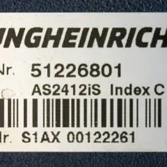 Jungheinrich 51226801 | Rij/hef/stuur regeling  drive/lift/steering controller AS2412 i S index C Sw 1,05 51462874 sn. S1AX100122261 from ERE225 year 2018