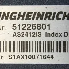 Jungheinrich 51226801 | Rij/hef/stuur regeling  drive/lift/steering controller AS2412 i S index D Sw 1,08 51256852 sn. S1AX10071644 from ECE225 year 2014