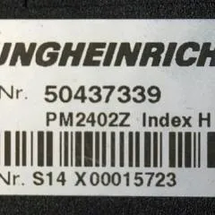 Jungheinrich 50437339 | Stuur regeling steering controller PM2402 Z Index H sn S14X 00015723 from ECE year 2010