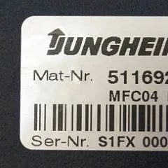 Jungheinrich 51169229 | MFC04 Index A Brake from ETV214 year 2014 sn. S1FX00019788