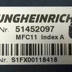 Jungheinrich 51452097 | Brake MFC11  Index A sn. S1FX000118418 51700212 Sw. 2,04 from ETV216 year 2019