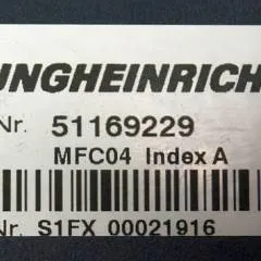Jungheinrich 51169229 | MFC04 Index A hydraulic from ETV216 year 2014 sn. S1FX00021916