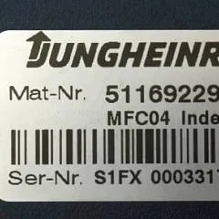 Jungheinrich 51169229 | MFC04 Index A Brake from ETV216 year 2015 sn. S1FX00033178