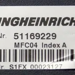 Jungheinrich 51169229 | MFC04 Index A hydraulic from ETV214 year 2014 sn. S1FX00023127