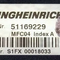 Jungheinrich 51169229 | MFC04 Index A Brake from ETV214 year 2014 sn. S1FX00018033