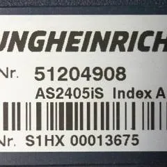 Jungheinrich 51204908 | Controller AS2405 i S Index A 51545462 Sw 1,04 sn. S1HX00013675 from EJE C20 2018