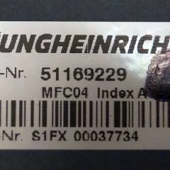 Jungheinrich 51169229 | MFC04 Index A Brake from ETV216 year 2015 sn. S1FX00037734
