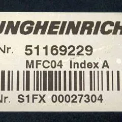 Jungheinrich 51169229 | MFC04 Index A Brake from ETV214 year 2014 sn. S1FX00027304